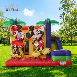 Castillo Inflable Comercial <span class=keywords><strong>de</strong></span> <span class=keywords><strong>Mickey</strong></span> <span class=keywords><strong>Mouse</strong></span> <span class=keywords><strong>de</strong></span> WINSUN, Tobogán Inflable para Fiestas - Product Image 1