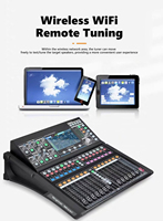 TRAIS M16 Console de mixage audio numérique professionnelle pour événements de mariage, spectacles, KTV et soirées musicales
