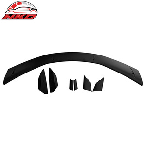 Alerón Trasero Estilo Ala Alta para Chevy Corvette C8 Stingray 2020-2026, Negro Mate - Product Image 3