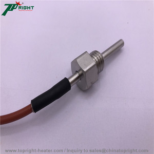 Capteur de température RTD PT100 PT1000 à haute stabilité avec filetage M12x1.75 - Product Image 4