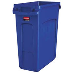 Contenitore per Rifiuti Slim Jim 60 L Blu Ventilato - Product Image 1