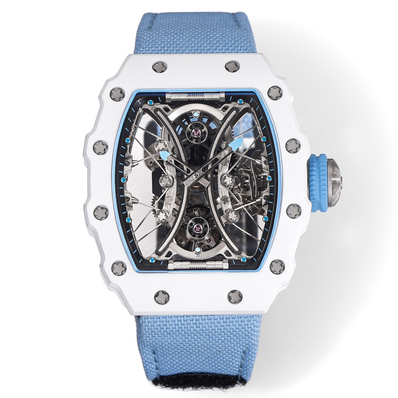 White/Sky Blue
