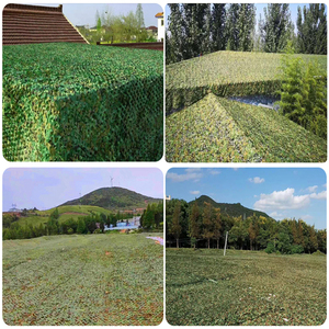 <span class=keywords><strong>Filet</strong></span> de <span class=keywords><strong>camouflage</strong></span> PE double couche épaissi pour le camping et la chasse en extérieur – Durable, coupe-vent, invisible pour la jungle et la tirade discrète - Product Image 4