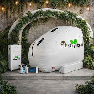 ห้องออกซิเจนความดันสูงแบบพกพาสำหรับใช้ในบ้าน รุ่น OLS-S1 1.5ATA ปี 2027 ยี่ห้อ Top Oxylike  แบบนั่ง  วัสดุเปลือกนิ่ม สำหรับความงาม สปา และการดูแลสุขภาพ - Product Image 2