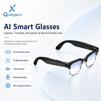 Lunettes Intelligentes IA avec Caméra 4K et Bluetooth – Lunettes Caméra IA Intelligentes