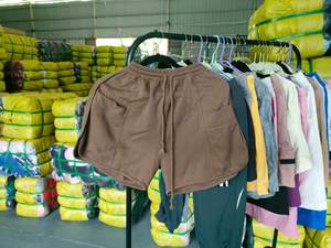 WS07 Pantaloncini Usati da Donna in <span class=keywords><strong>Lino</strong></span> <span class=keywords><strong>Misto</strong></span> Cotone Chiffon Fibra di Seta Asciugatura Rapida Palestra Moda Comodi Durevoli Abbigliamento all'Ingrosso - Product Image 2