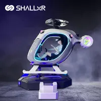 SHALLxR Ride Arcade ระบบเสมือนจริงกลางแจ้งจำลองเครื่องบิน VR เด็กแข่ง