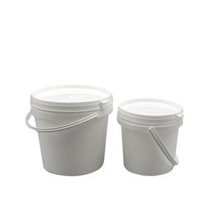 Color Optional Customized Pattern Food Grade Plastic Bucket with Handle