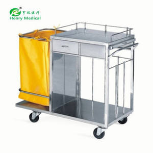 Versatile Hospital Nursing <strong>Trolley</strong> For Transporting Linens <strong>Dressings</strong> And Medical Supplies - Product Image 2