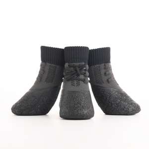 Bottes pour <span class=keywords><strong>chien</strong></span> écologiques classiques, protège-<span class=keywords><strong>pattes</strong></span> imperméables, antidérapantes, pour extérieur, chaussée chaude, hiver, <span class=keywords><strong>neige</strong></span> - Product Image 2