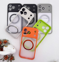 Casing Ponsel Magnetik Anti Benturan TPU+PC Kompatibel dengan Redmi Note 15 Pro+ 5G/4G & Redmi Turbo 5 5G, Mendukung Pengisian Daya Nirkabel