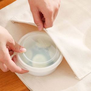 Portable <b>Small</b> Plastic Lunch Box Special <b>Microwave</b> Heating Bowl Lid Fresh-keeping Features for Office Workers for Office - Product Image 2