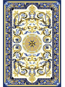 Tapis en laine tuftés à la main de qualité supérieure, modernes, écologiques, antidérapants, lavables, personnalisables, mélange de laine naturelle - Product Image 3
