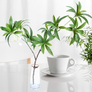 Planta Artificial Senwei de 100cm-200cm, Estilo Pieris Japonica, de Goma Suave, para Decoración del Hogar - Product Image 2