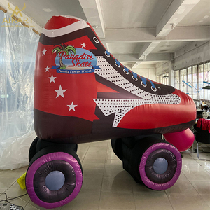 Accesorios Decorativos para Actividades, Patines Inflables Rojos en Forma de Globo - Product Image 5