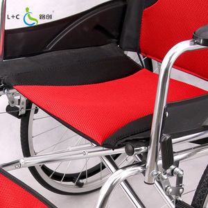 L+C Manual Wheelchair With <b>Commode</b> Seat <b>Folding</b> Lightweight For Seniors Mobility Aid - Product Image 2