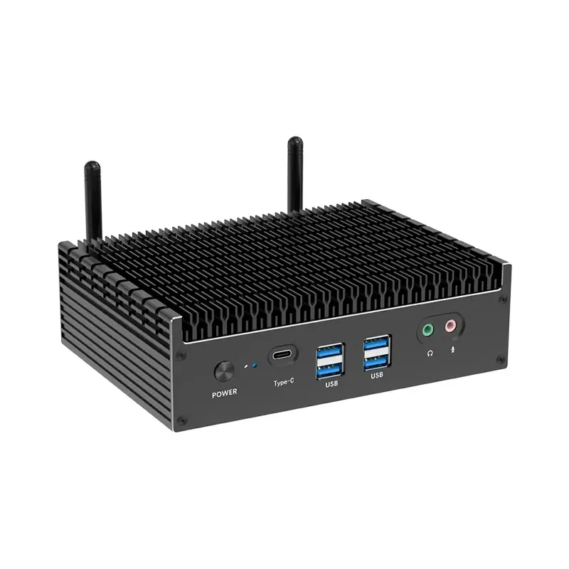 Intel 13th Gen Core i3 i5 i7 Mini PC DDR4 Win11 with Thunderbolt4 HD DP Fanless Gaming Computer for Gamers