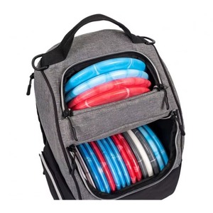 Échantillon gratuit, vente en gros d'usine, sac à dos de golf personnalisé durable avec impression personnalisée, certifié BSCI, capacité de 20 disques - Product Image 3