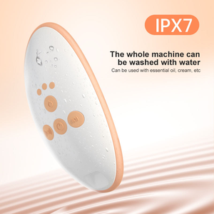 Alat Pijat Payudara Genggam Isi Ulang USB Silikon Elektrik Pembantu Laktasi Pembesar Payudara Penghilang Rasa Sakit Saluran Tersumbat Aman - Product Image 4