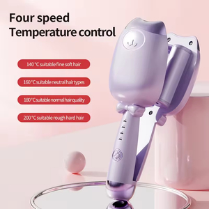 Cabeza <span class=keywords><strong>de</strong></span> huevo portátil, rizador automático, ondulación <span class=keywords><strong>de</strong></span> agua, garra <span class=keywords><strong>de</strong></span> gato, férula <span class=keywords><strong>de</strong></span> onda grande, lana <span class=keywords><strong>de</strong></span> 32mm, rollo <span class=keywords><strong>de</strong></span> huevo <span class=keywords><strong>de</strong></span> temperatura ajustable, permanente - Product Image 4