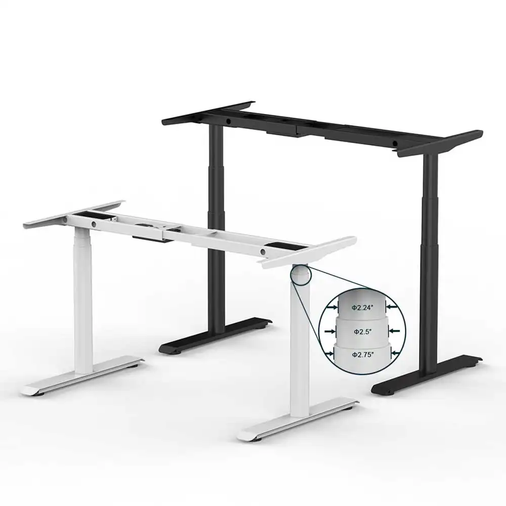 Rundrohr Tischbein Typ verstellbare intelligente Werkbank Büro tisch automatische Hebebühne