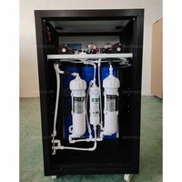 Purificateur d'eau de comptoir à osmose inverse électrique efficace 500 LPH à 5 étapes pour usage hôtelier et domestique