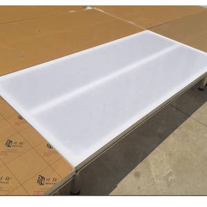 Buổi hòa nhạc ngoài trời tổ chức sự kiện đám cưới kim loại khung Kính LED ánh sáng sân khấu đám cưới nền tảng di động mờ tinh khiết bảng Acrylic trắng - Product Image 4