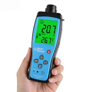 Ar8100 xách tay oxy Tester kỹ thuật số O2 Gas Detector