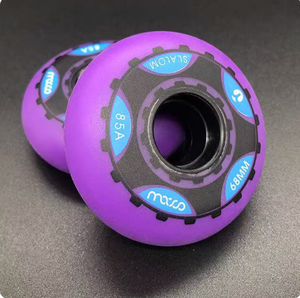 ล้อสเก็ตสลาลมสำหรับเด็ก Macco <span class=keywords><strong>ค</strong></span>ุณภาพสูงระดับมืออาชีพ ทนทานต่อการสึกหรอ ยืดหยุ่นสูง เงียบ ผลิตจาก PU 85A - Product Image 4