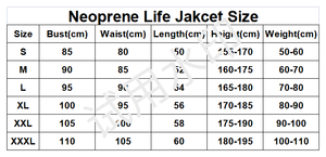 Chaleco salvavidas para adultos con estilo, sólido, rojo, negro, naranja, hebilla ajustable, accesorios duraderos para <span class=keywords><strong>paddle</strong></span> <span class=keywords><strong>surf</strong></span>, chaleco salvavidas de neopreno - Product Image 3