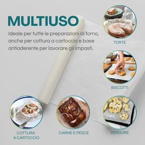 Carta da Forno Paluplus, 50 Metri, Serie 40, Ultra-Resistente per Uso in Forno - Product Image 4