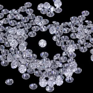 Hpht实验室钻石批发供应商合成抛光0.8-2.9毫米DEF VS松散实验室栽培人造钻石制造商