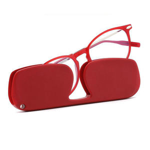 แว่นกันแดดแฟชั่นใหม่อินเทรนด์ออกแบบเองโลโก้ป้องกันแสงสีฟ้าอ่านหนังสือสำหรับผู้ชายผู้หญิงแว่นตาอ่านหนังสือบางเฉียบ - Product Image 1