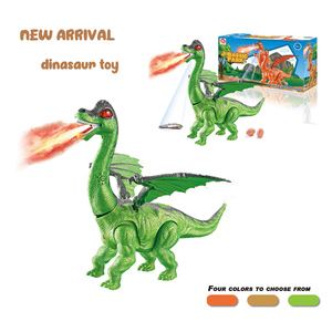 Set di Giocattoli Dinosauro Elettrici, <span class=keywords><strong>Dinosauri</strong></span> STEM con Luci e Suoni, Educativi con Spruzzo d'<span class=keywords><strong>Acqua</strong></span> - Product Image 6