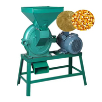 Moulin à maïs automatique portable pour usage commercial et domestique, avec moteur intégré, idéal pour la ferme