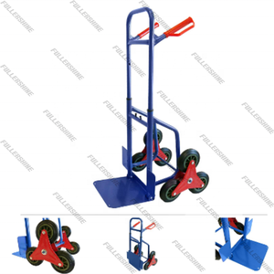 Alemania Heavy Duty Stair Climber Hand Truck <span class=keywords><strong>Dolly</strong></span> Cart Trolley con 6 ruedas sólidas - Product Image 3
