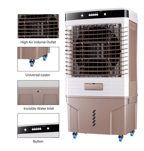 Raffrescatore d'Aria Evaporativo Portatile Cool Breeze, 8000m3/h, Controllo Meccanico, Silenzioso, per Stanza, Ufficio, Garage, Uso Esterno - Product Image 2
