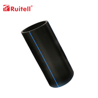 Tuyau d'alimentation en eau en polyéthylène 0,6Mpa 0,8Mpa 1,0Mpa 1,25Mpa 1,6Mpa 20mm-800mm Spécifications complètes Système de tuyauterie PE