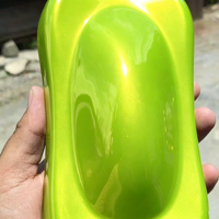 Pelapis Bubuk Berbasis Poliester RAL 1035 Pearl Beige untuk Truk Komersial dan Mesin Pertanian