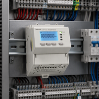 Compteur d'énergie DC à double canal Acrel DJSF1352-RN/DK sur rail DIN, entrée 0-1000V, Modbus-RTU pour tour de télécommunication/chargeur de VE