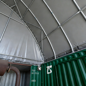 Offre Spéciale – Dôme de Stockage Moderne en Métal et PVC pour Conteneurs Maritimes – Abri Dôme 40 pieds ZK-40 - Product Image 3