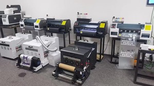 Impresora A3 + Dtf, cabezal de impresión Dual XP600 con máquina agitadora de polvo Dtf de 33cm para camisetas, <span class=keywords><strong>línea</strong></span> de producción de impresión para pequeñas empresas - Product Image 4