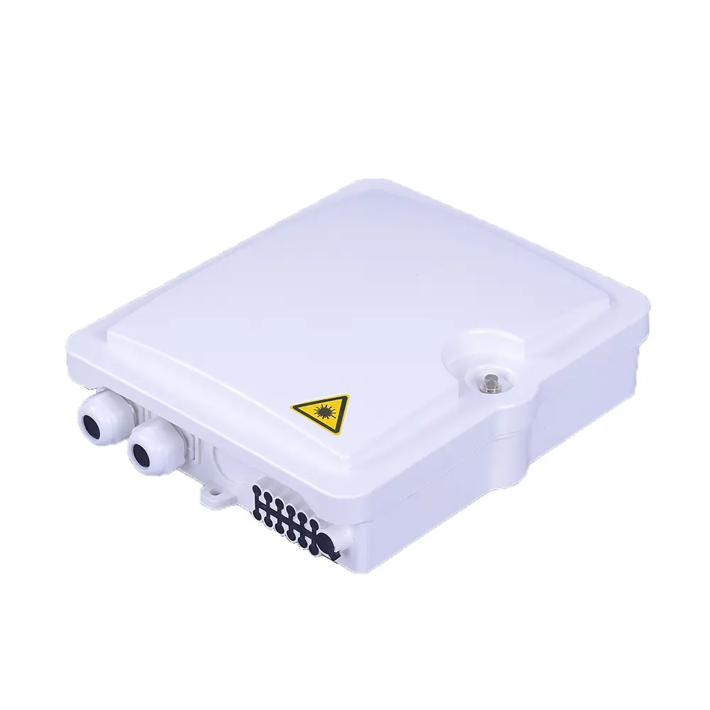 FIBERVISION 2 In 12 Out Outdoor IP68ABS Material FTTH 12 Core Waterproof Fiber Optic Cables Joint NAP Box