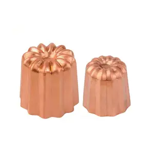 Wholesale Canele Moulds Copper / Canele Cake Mold