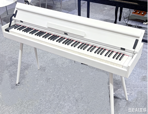 เปียโนดิจิตอลแบบมีน้ำหนัก 88 คีย์ รุ่น B105 ลายไม้ PVC 800 เสียง 600 จังหวะ หน้าจอ LCD พร้อมพอร์ต USB MIDI สำหรับการเรียนดนตรี - Product Image 3