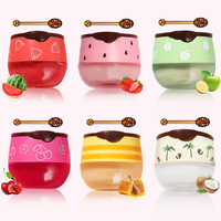 Maquillage de haute qualité neutre sans LOGO odeur de fleur de fruit longue durée hydratant plante baume à lèvres soin des lèvres masque pour les lèvres