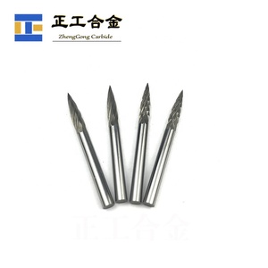 Cabezal de rectificado CNC de acero aleado recubierto de estaño, fresa rotativa, cabezal de electrorectificado con rosca de 10mm/6mm - Product Image 4