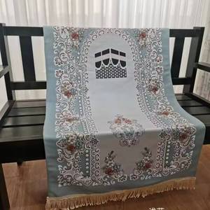 Alfombra de Oración Plegable, Bordada, Moderna, Acolchada y Lavable, Estilo Cielo, para Viajes Diarios, Hogar y Auto - Product Image 1
