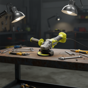 Amoladora Angular Inalámbrica Ryobi de 125 mm y 18 V, Sin Batería, RAG18BL 0 - Product Image 3