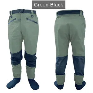Pantalon de pêche à la mouche imperméable pour homme, taille haute, confortable et durable, G4 Pro avec ceinture, idéal pour les sorties de pêche. - Product Image 4